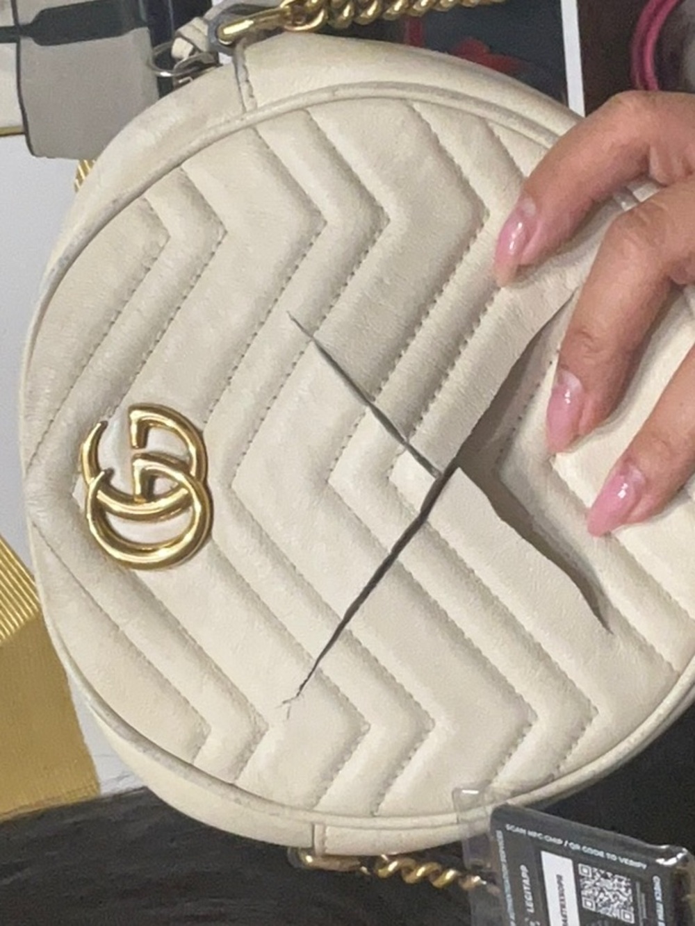 23. Gucci Slashed Sold As Is Desc In Liveno Cancel/returns